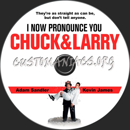 I Now Pronounce You Chuck & Larry dvd label