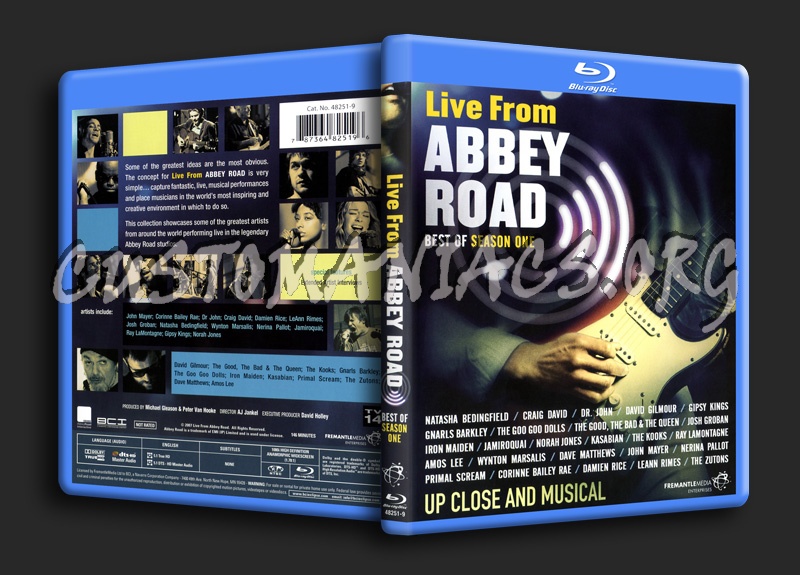Live from Abbey Road - Best of Season One blu-ray cover