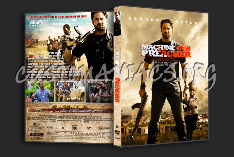 Machine Gun Preacher dvd cover
