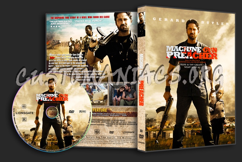 Machine Gun Preacher dvd cover