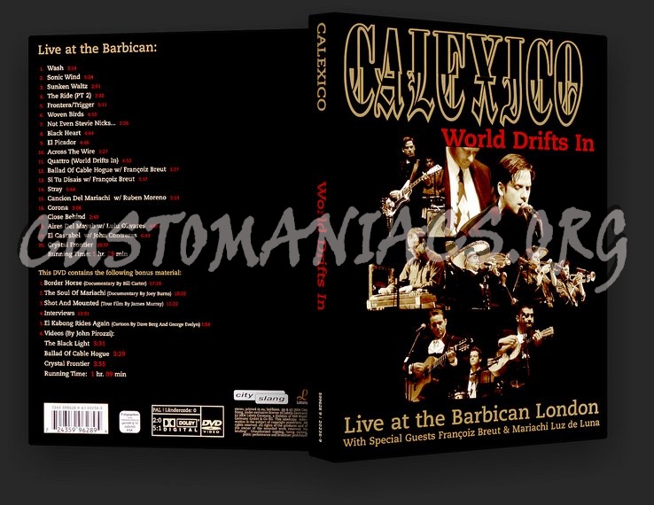 Calexico - World Drifts In dvd cover