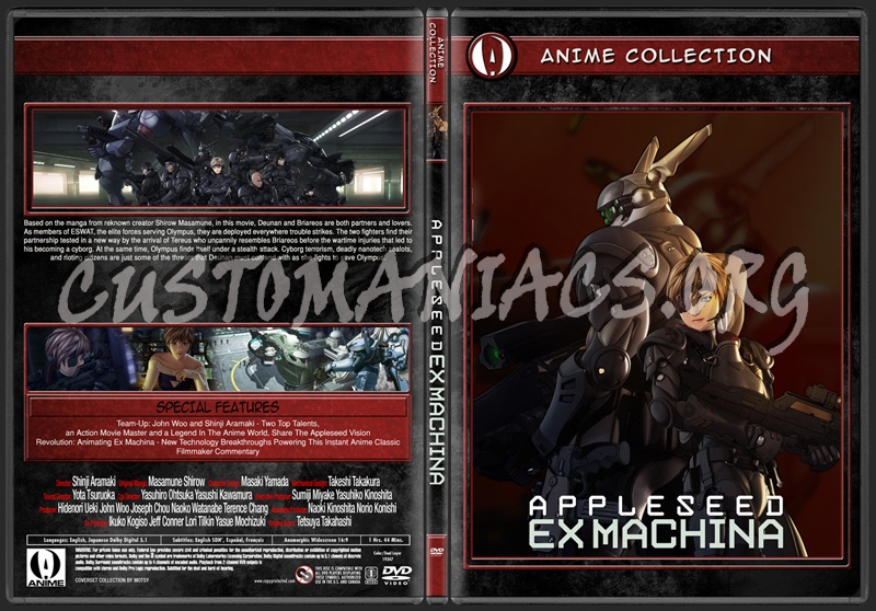 Anime Collection Appleseed Ex Machina 