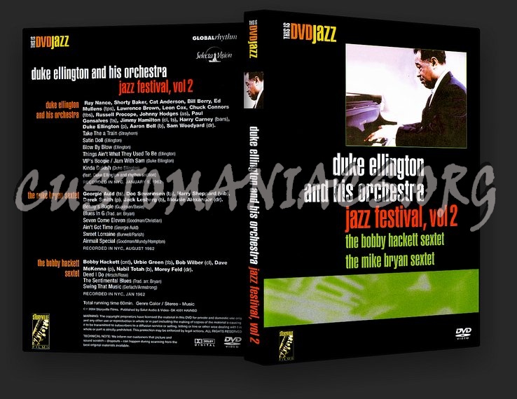 Duke Ellington - Jazz Festival Vol2 dvd cover