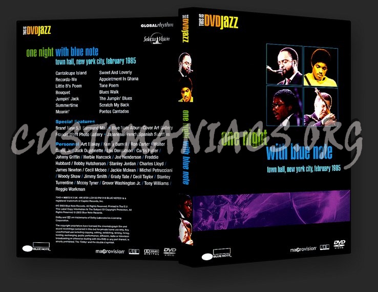 One Night With Blue Note dvd cover