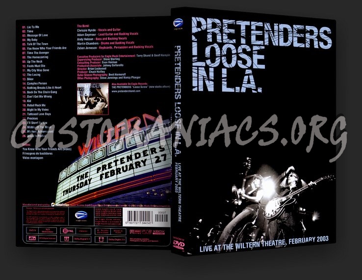 The Pretenders - Loose In LA dvd cover