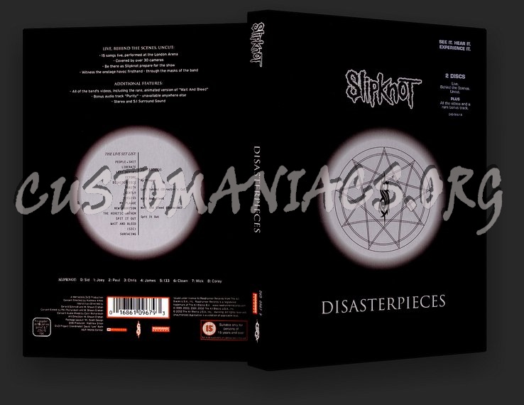Slipknot - Disasterpieces dvd cover