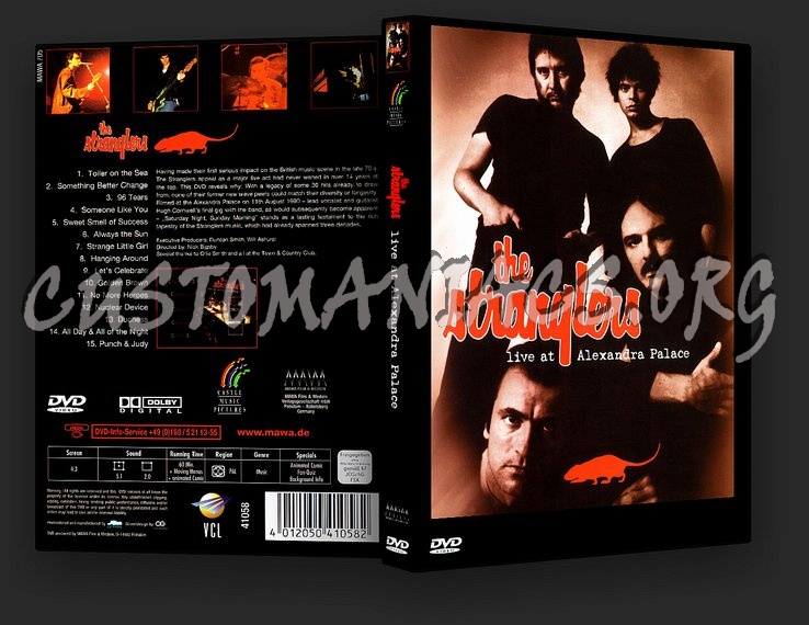 The Stranglers - Live At Alexandra Palace dvd cover