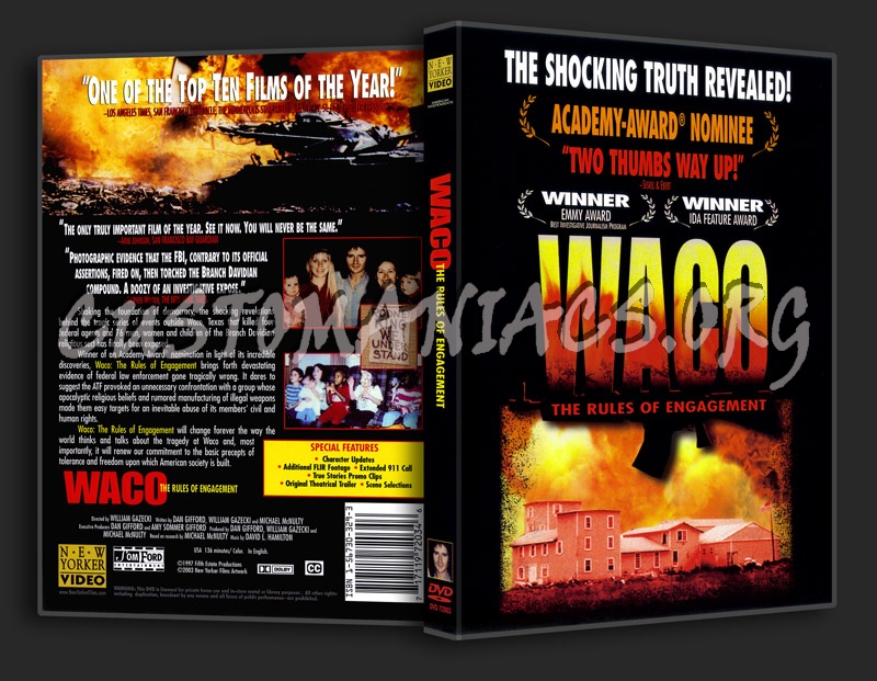 Waco The Rules of Engagement dvd cover
