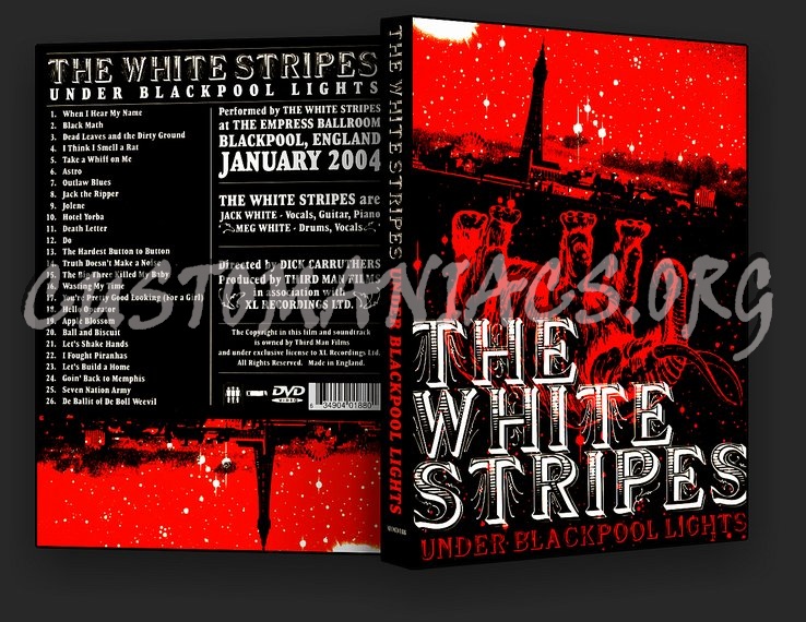 The White Stripes - Under Blackpool Lights dvd cover