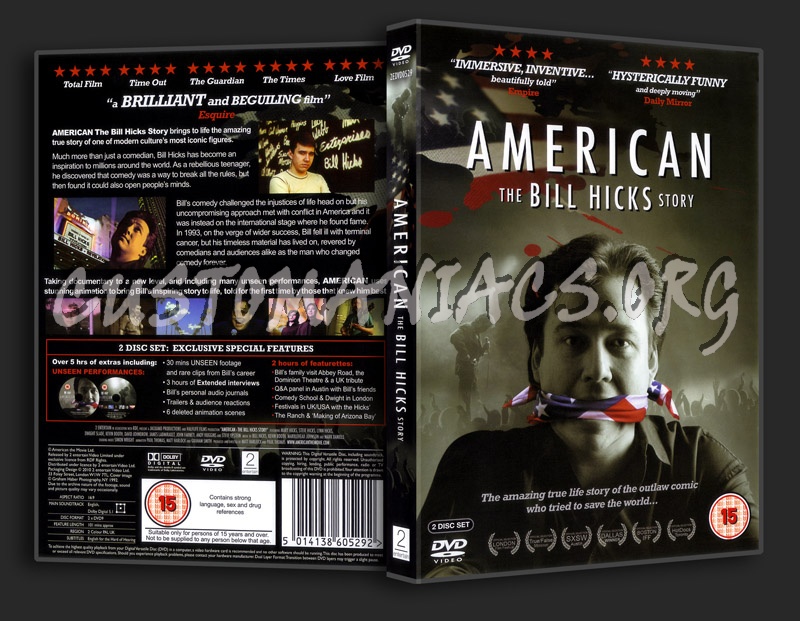 American The Bill Hicks Story dvd cover