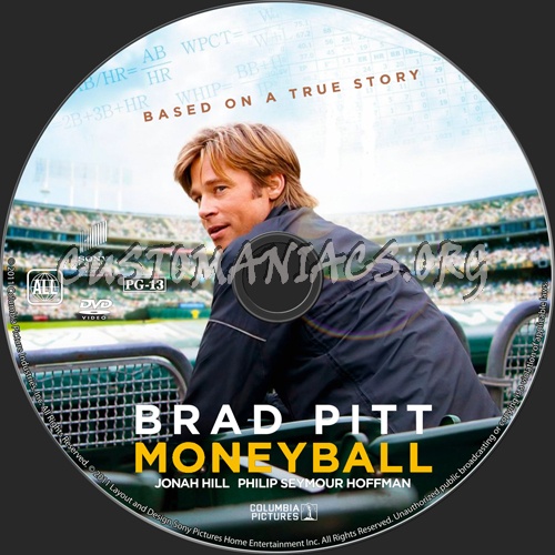 Moneyball dvd label