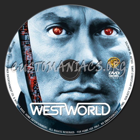 Westworld dvd label
