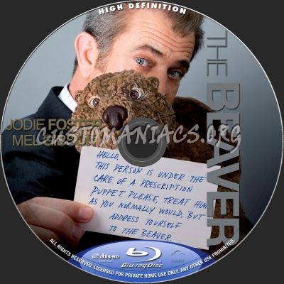 The Beaver blu-ray label