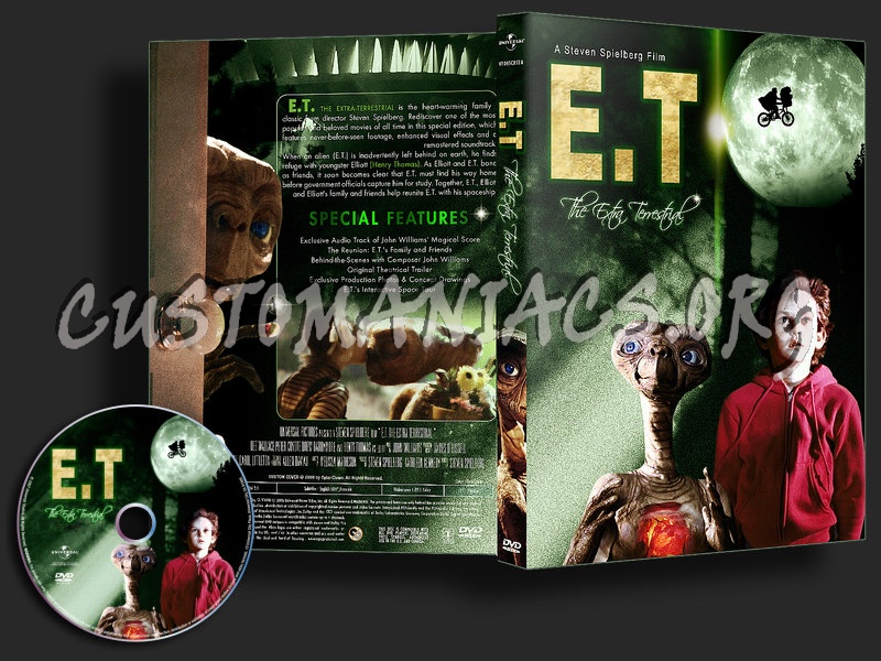 E.T.: The Extra-Terrestrial dvd cover