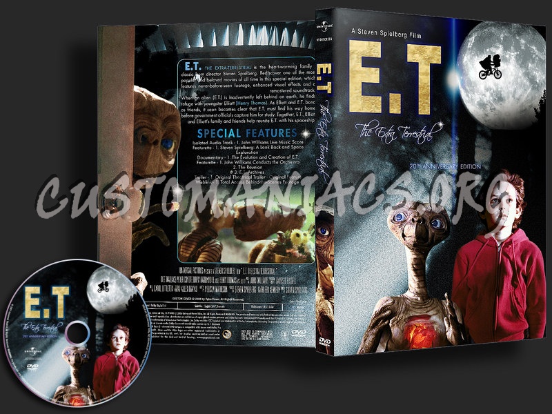 E.T.: The Extra-Terrestrial : 20th Anniversary dvd cover