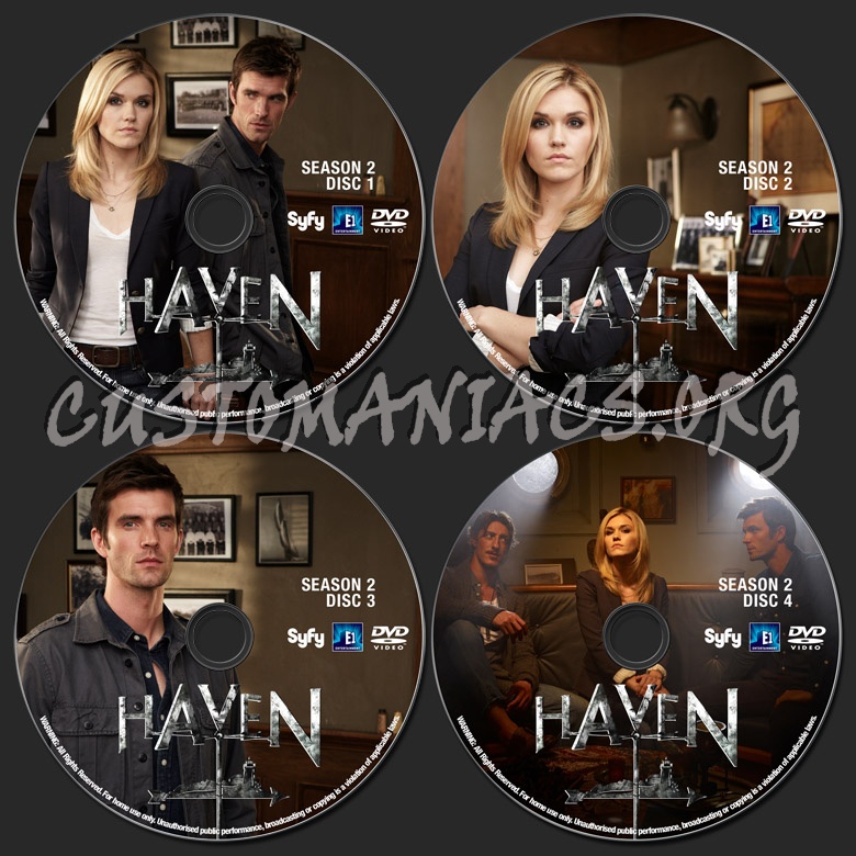 Haven Season 2 dvd label