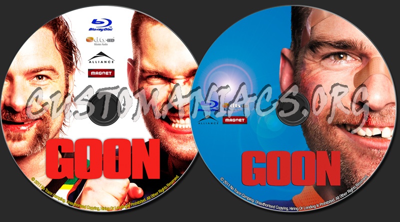 Goon blu-ray label