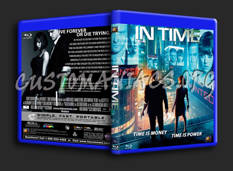 In Time blu-ray cover