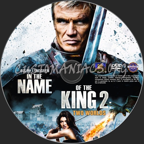 In the Name of the King 2 Two Worlds dvd label