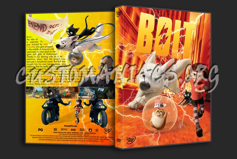 bolt dvd cover