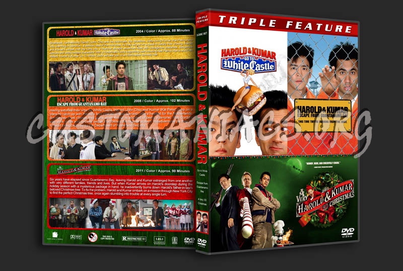 Harold & Kumar Triple Feature dvd cover