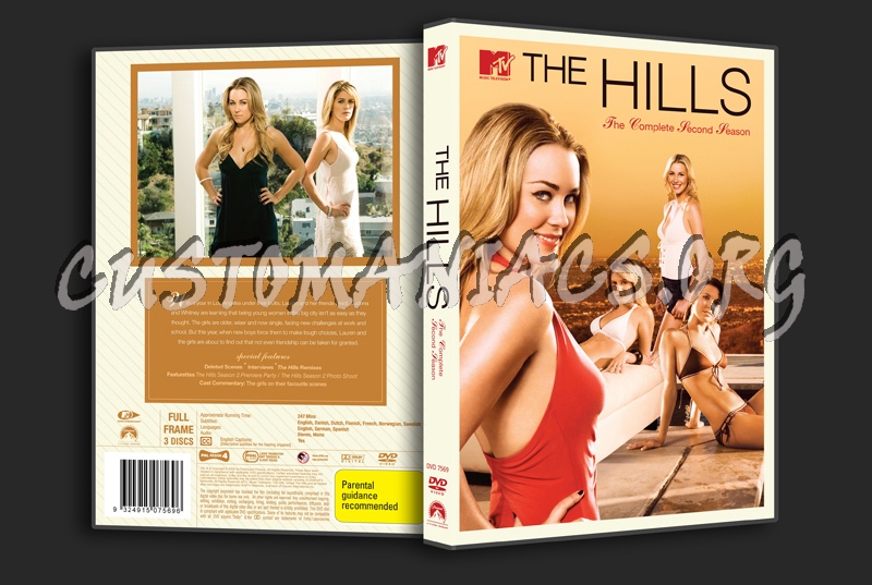The Hills Season 2 dvd cover