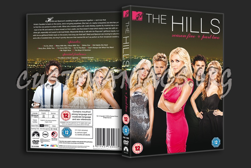 The Hills Season 5 Part 2 dvd cover