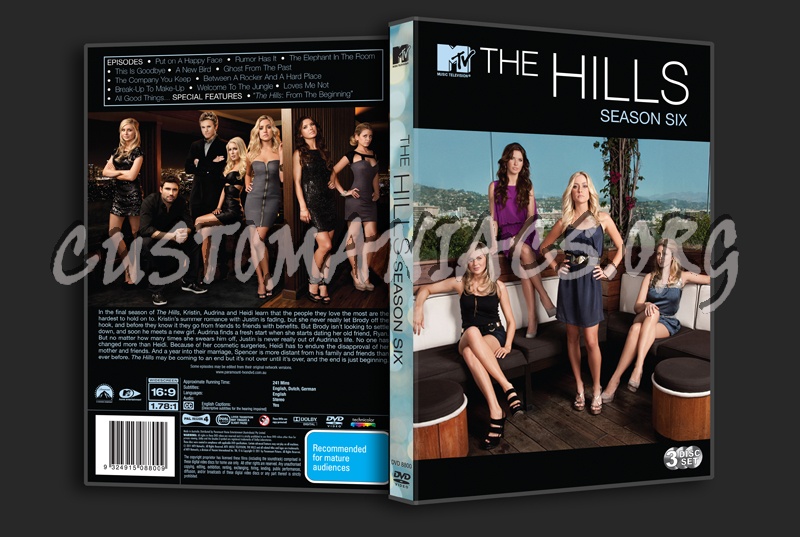 The Hills Season 6 dvd cover