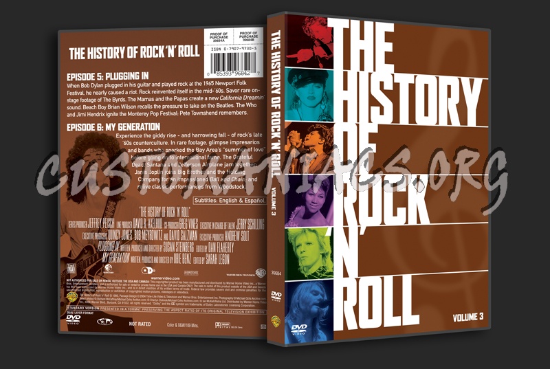 The History of Rock 'N Roll Volume 3 dvd cover