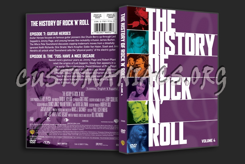 The History of Rock 'N Roll Volume 4 dvd cover