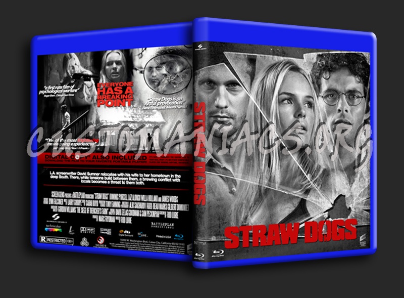 Straw Dogs 2011 blu-ray cover