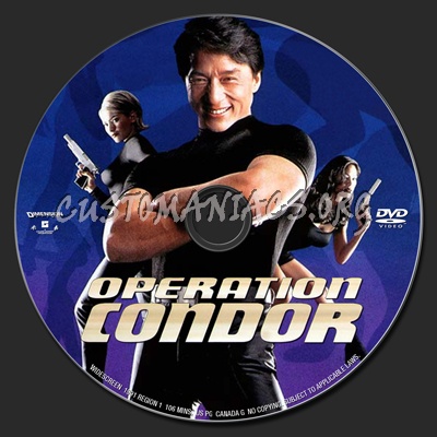 Operation Condor dvd label