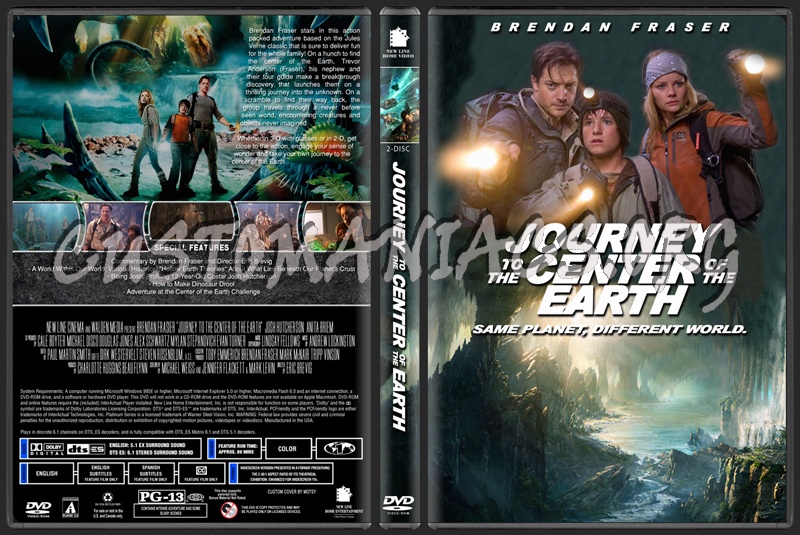 Journey To The Center (Centre) Of The Earth dvd cover