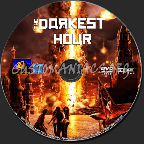 The Darkest Hour dvd label