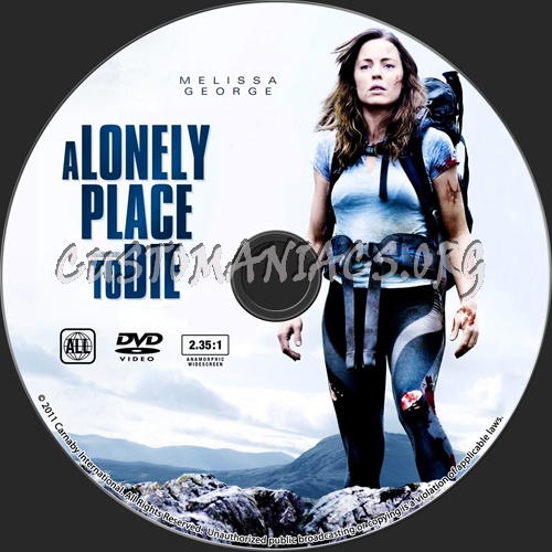 A Lonely Place to Die dvd label
