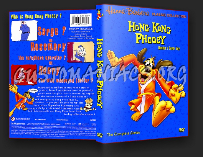 Hong Kong Phooey dvd cover