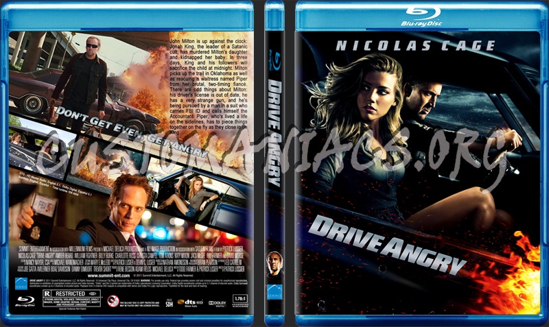 Drive Angry blu-ray cover