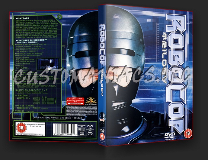 RoboCop Trilogy dvd cover