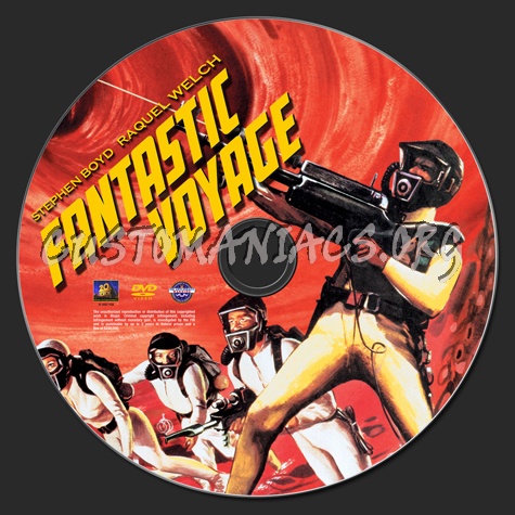 Fantastic Voyage dvd label