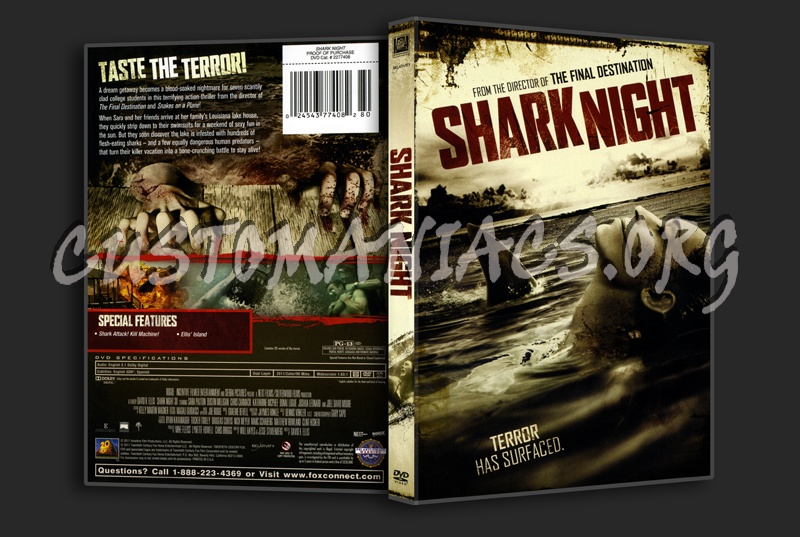 Shark Night dvd cover