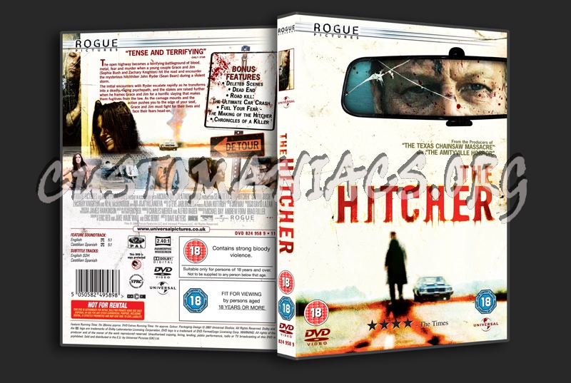 The Hitcher (2007) dvd cover