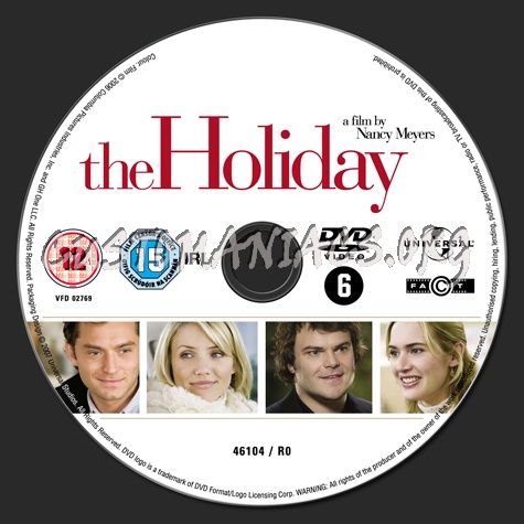 The Holiday dvd label