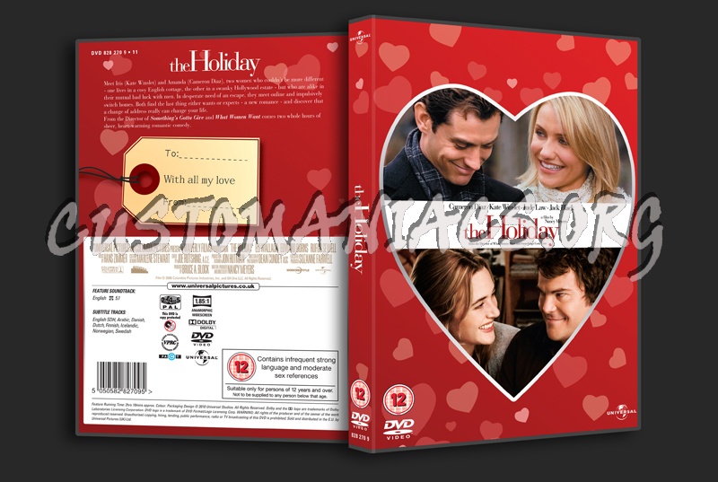 The Holiday dvd cover