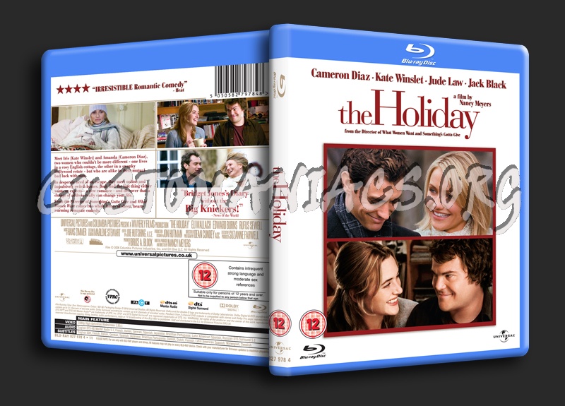 The Holiday blu-ray cover
