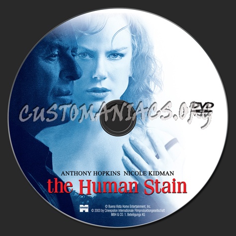 The Human Stain dvd label