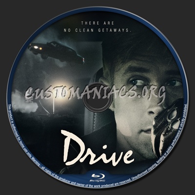 Drive blu-ray label