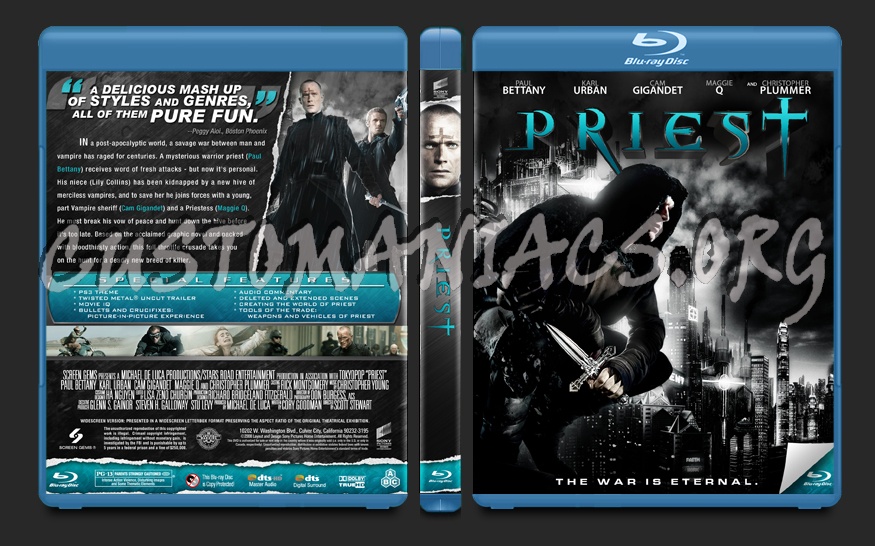 Priest blu-ray cover