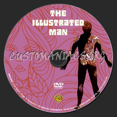 The Illustrated Man dvd label