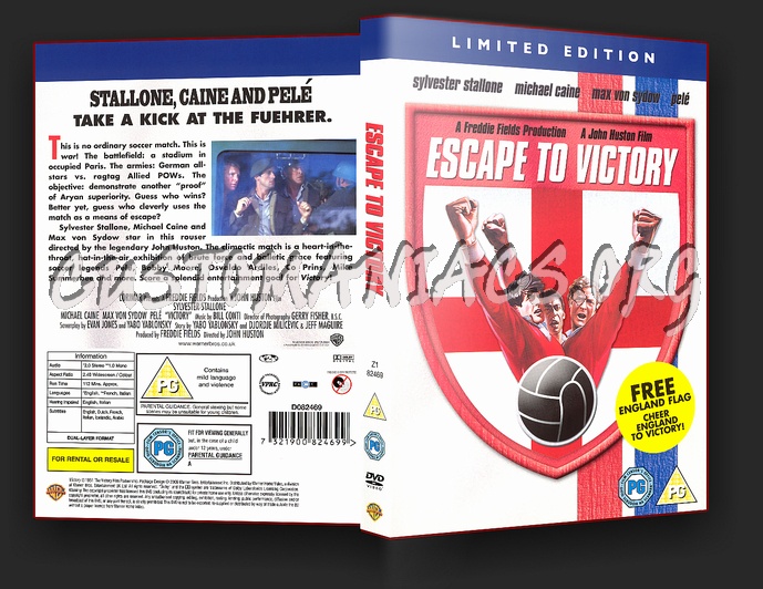Escape to Victory dvd cover
