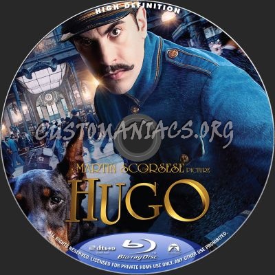 Hugo blu-ray label